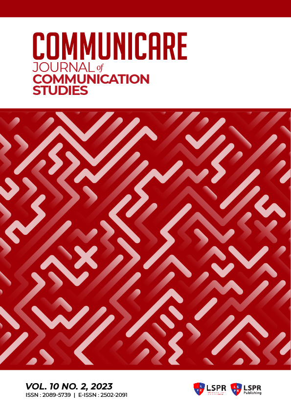 					View Vol. 10 No. 2 (2023): Communicare: Journal of Communication Studies
				